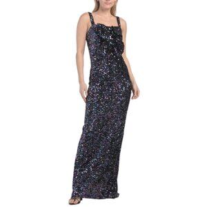 BLACK HALO Made In Usa Milayla Gown